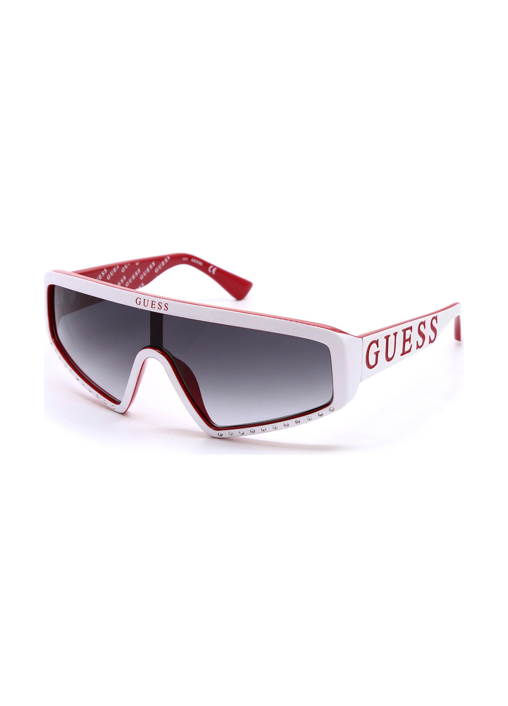 Солнцезащитные очки Guess однотонные светло-серые