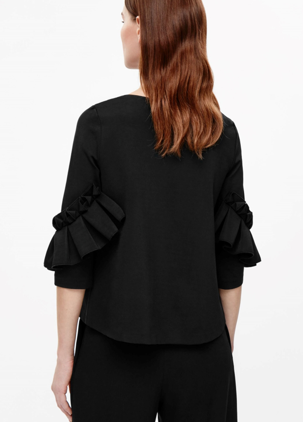 Чёрная блуза Cos