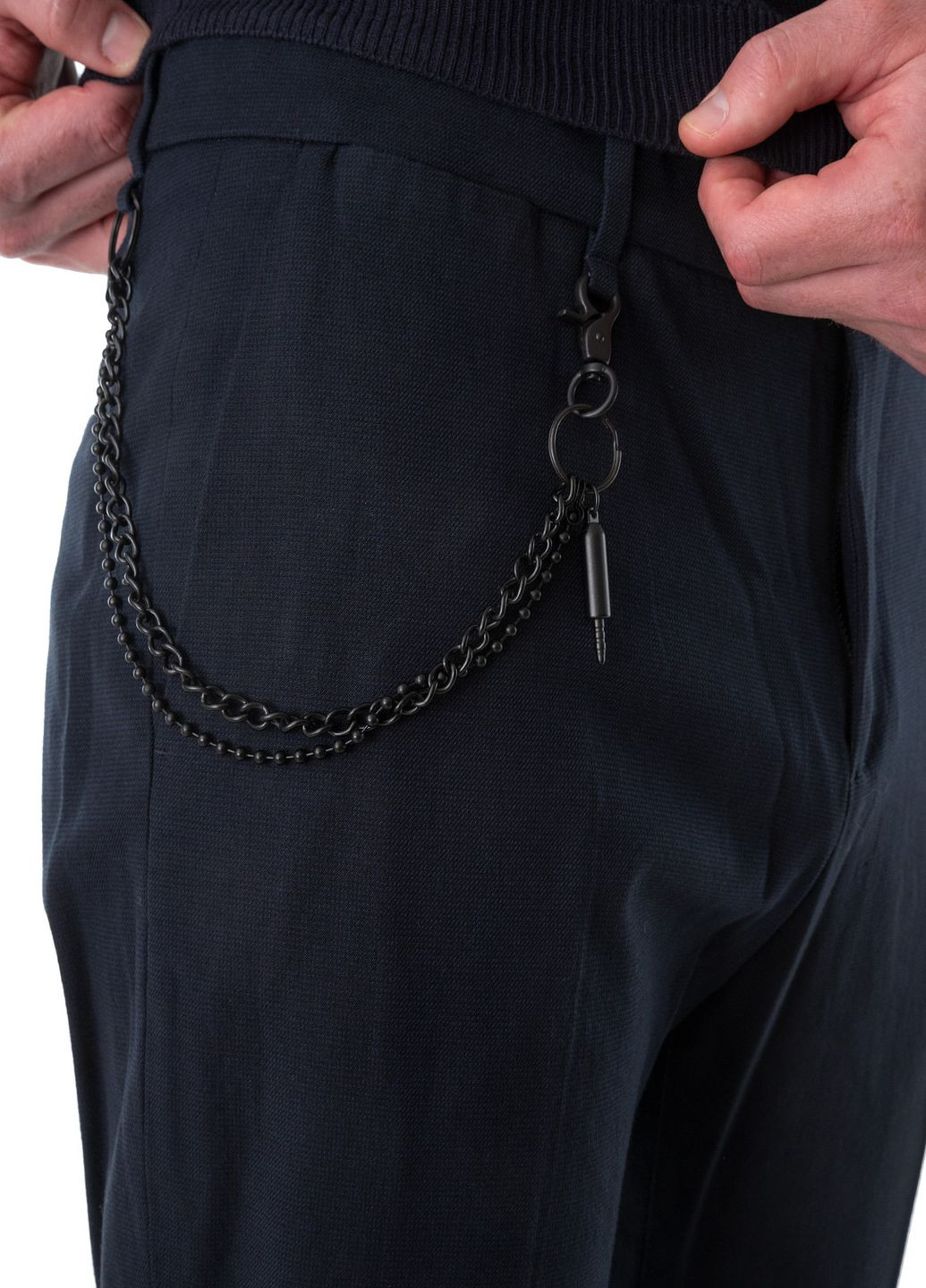 Синие демисезонные брюки Antony Morato