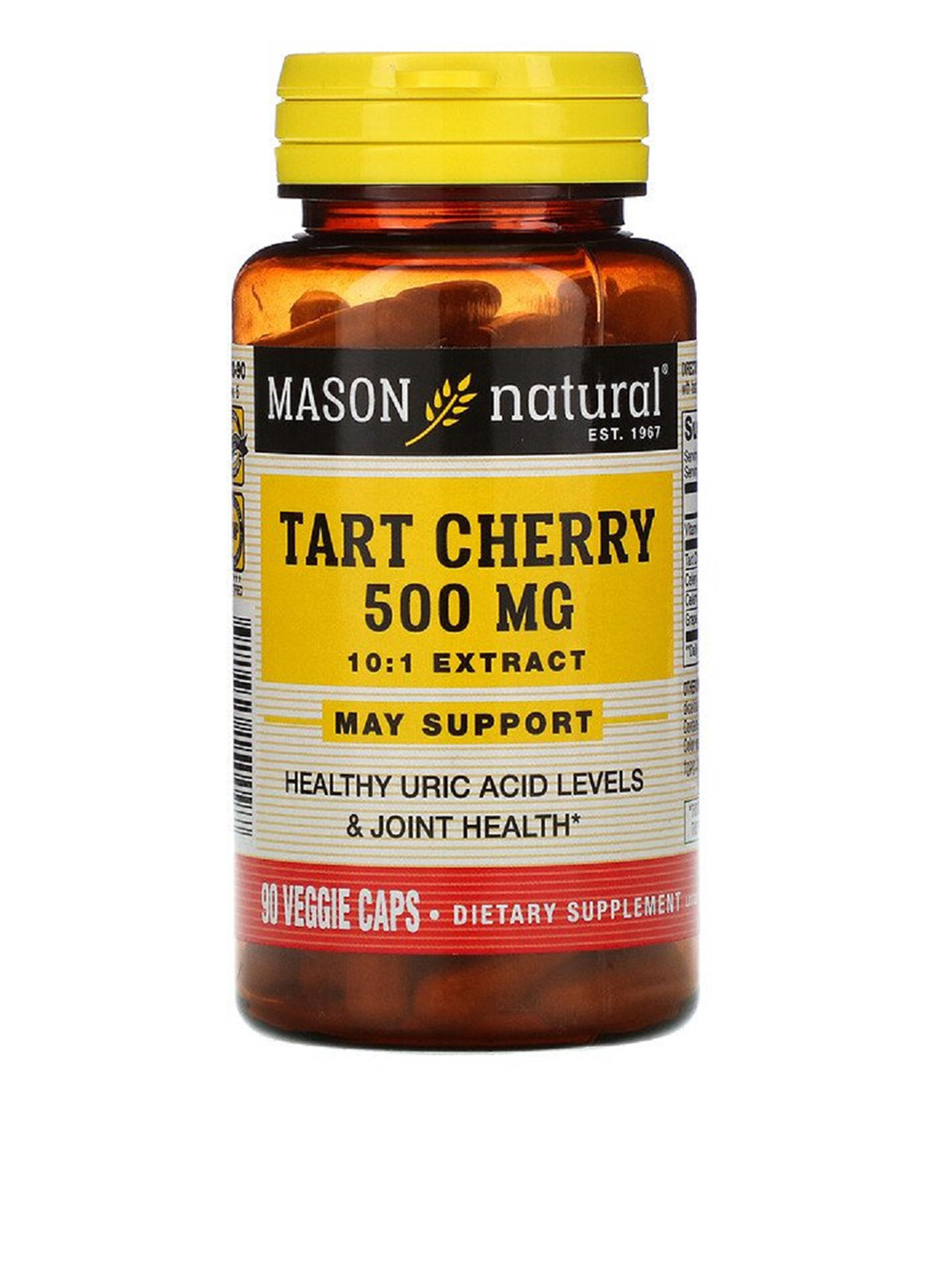 Вишневий екстракт 500 мг (90 капс.) Mason Natural (251206388)