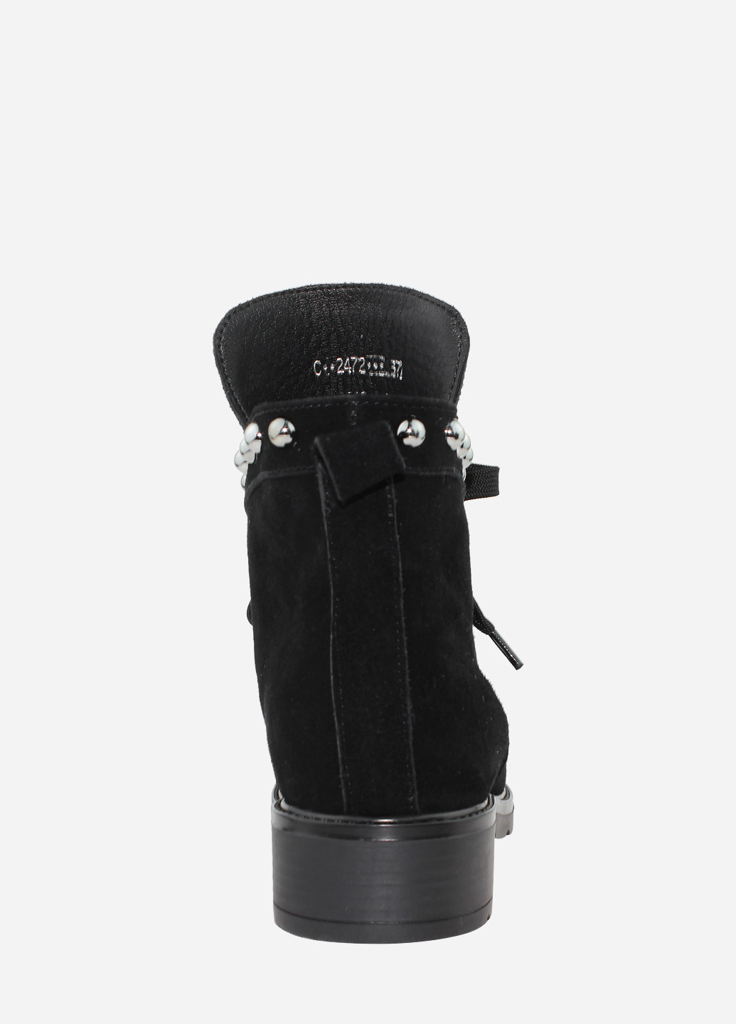 Зимние ботинки re2472-11 черный El passo из натуральной замши