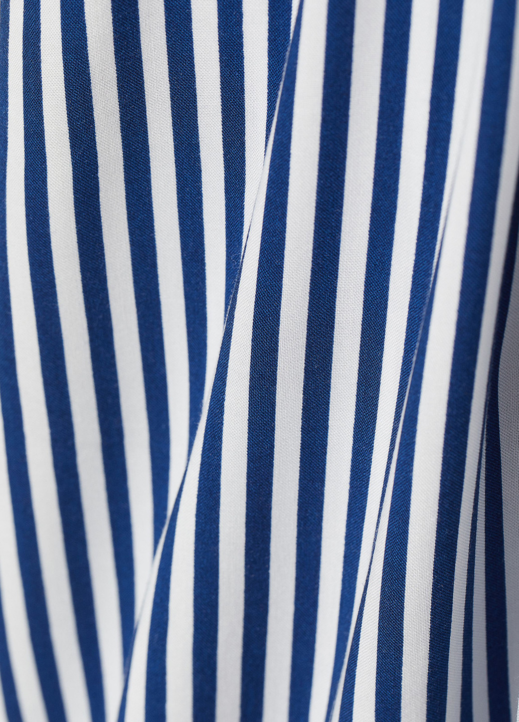 Комбінезон H&M комбінезон-шорти смужка синій кежуал віскоза