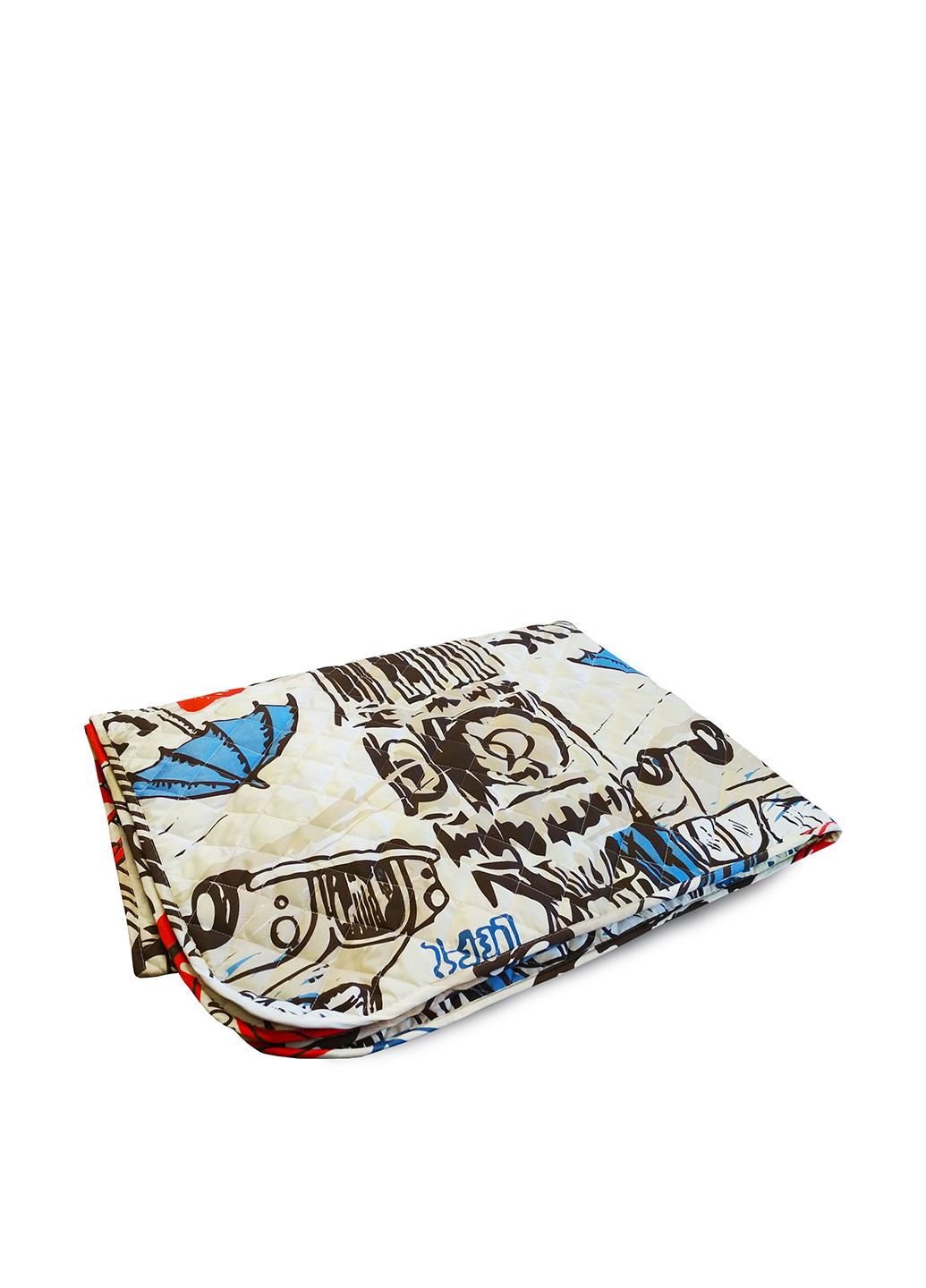 Одеяло-покрывало, 200х220 см Leleka-Textile рисунок комбинированное