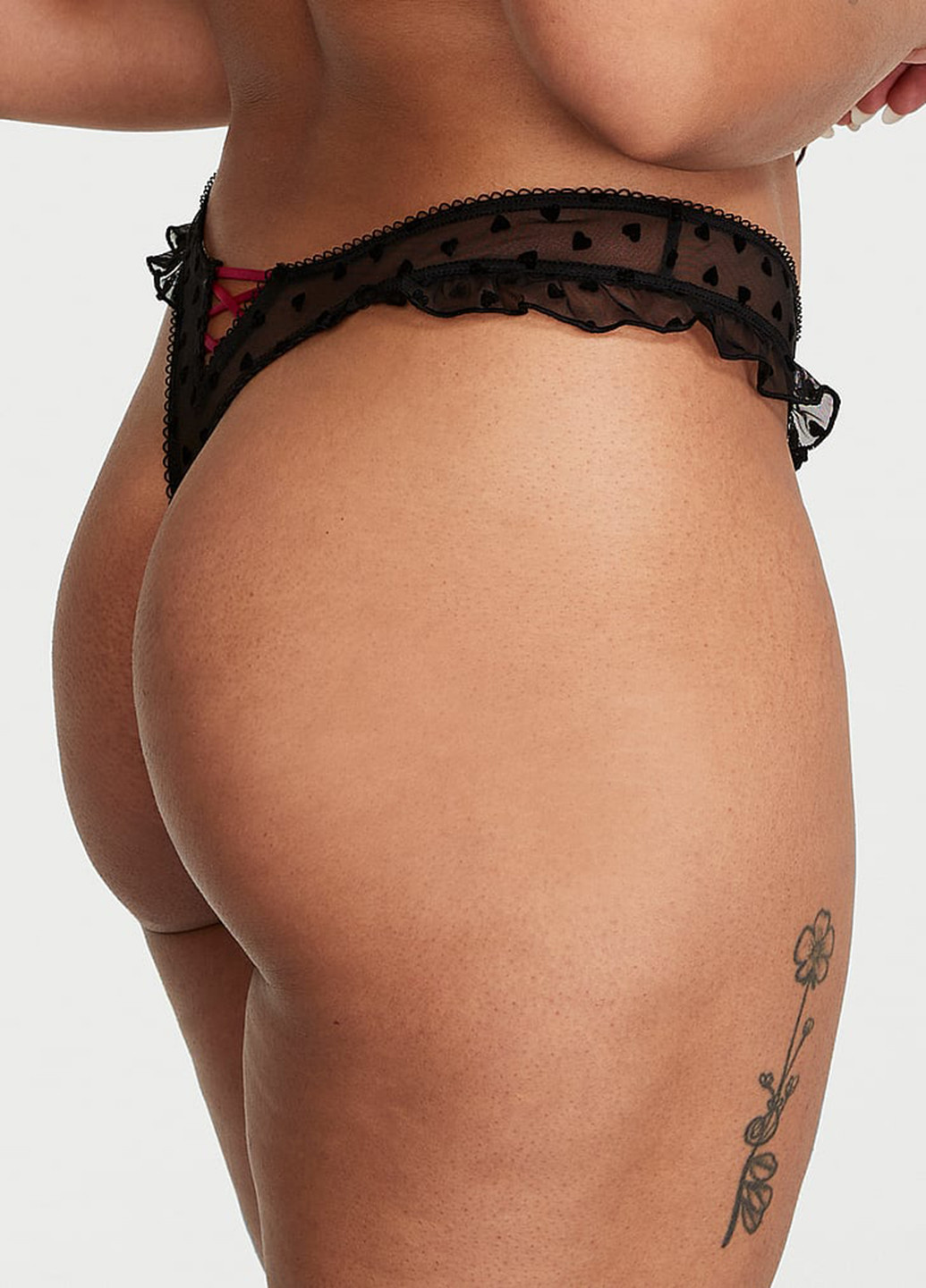 Чорний демісезонний комплект (бюстгальтер, трусики) Victoria's Secret