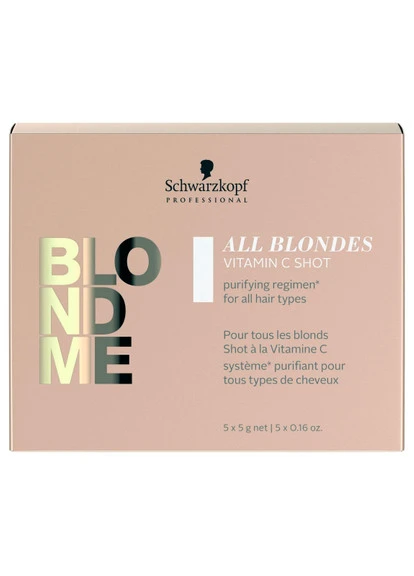 Очищувальний концентрат для волосся BlondMe All Blondes Vitamin C Shots Schwarzkopf Professional (250112038)