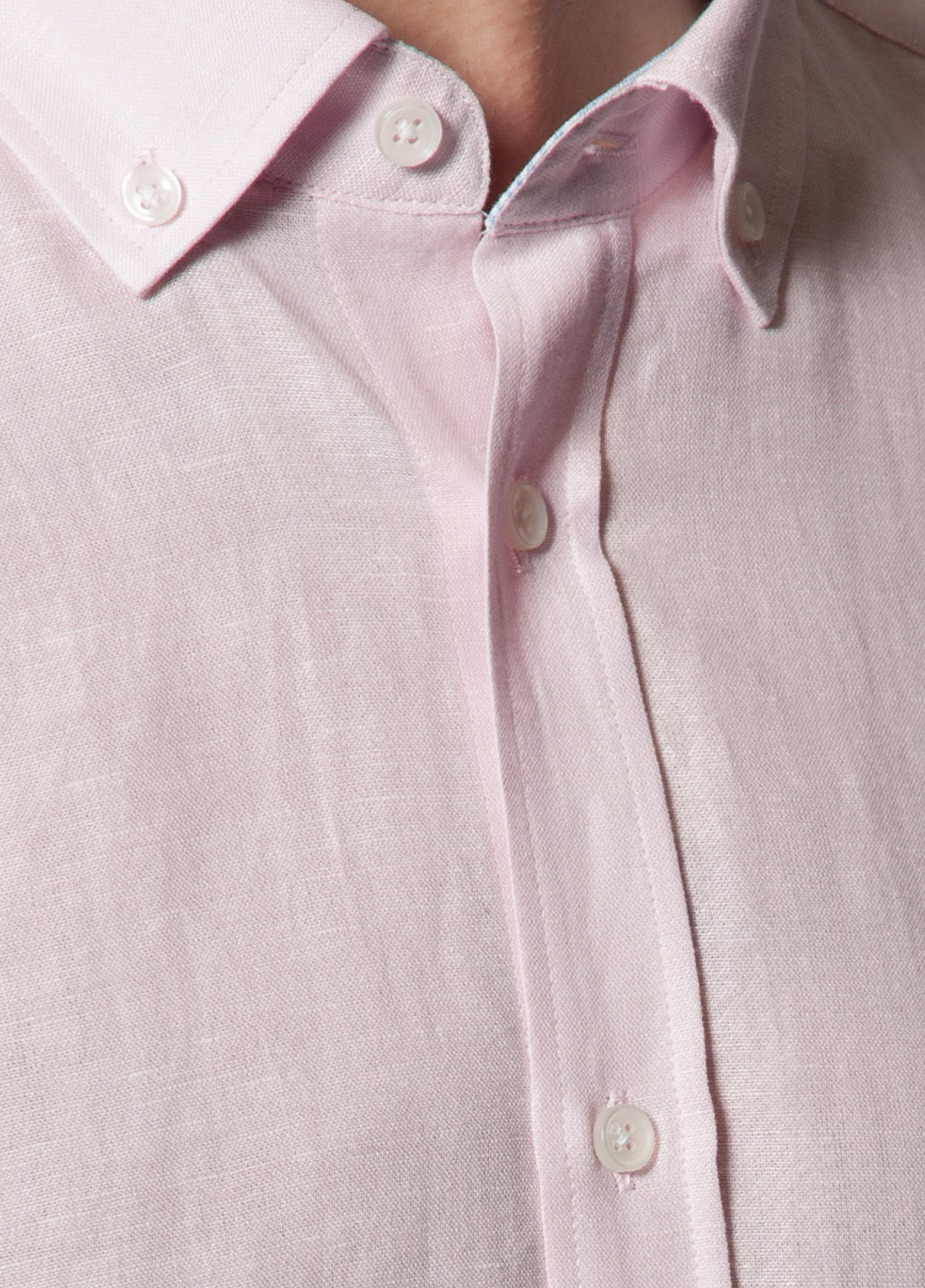 Розовая рубашка однотонная Arber