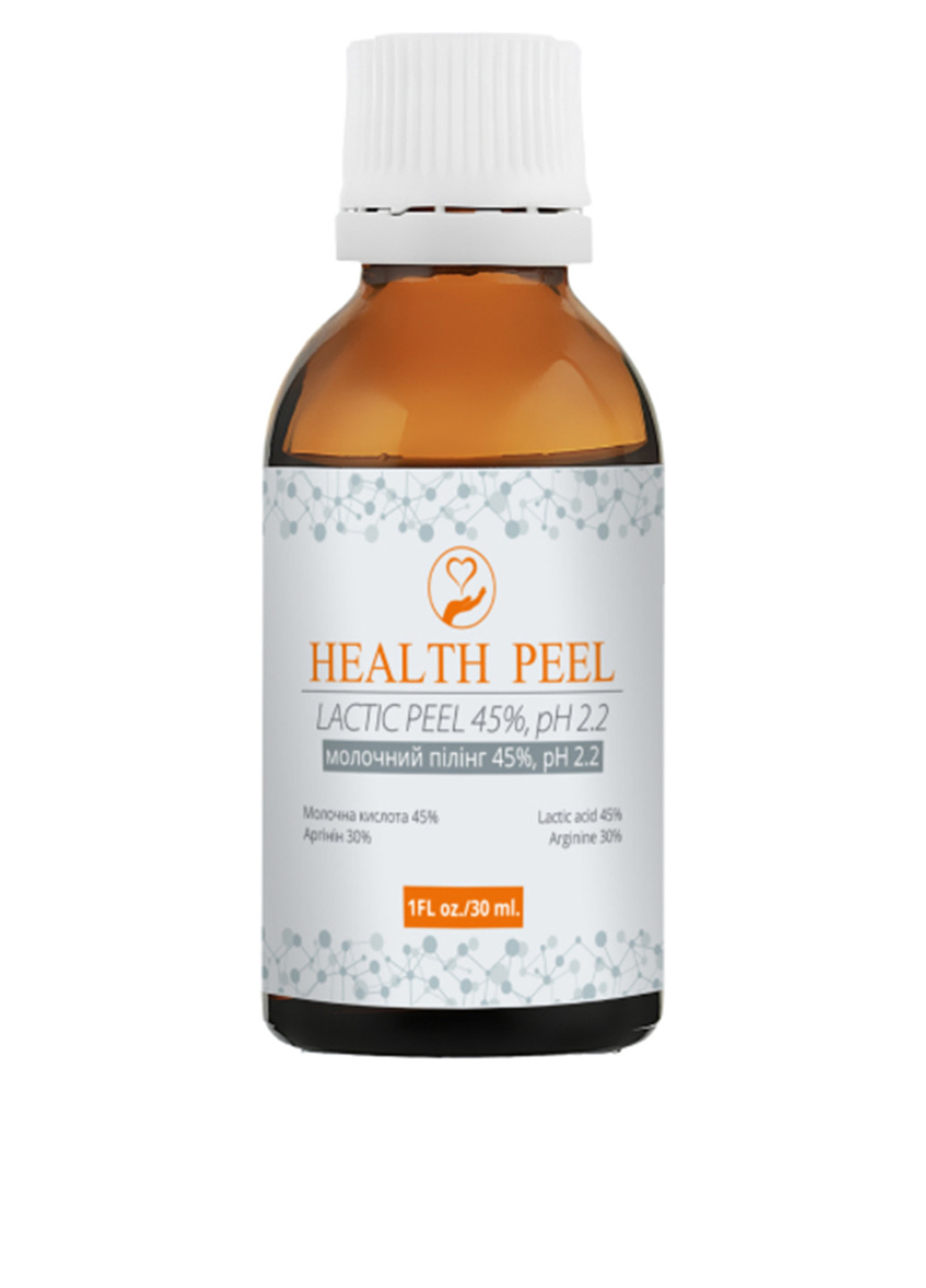 Молочний пілінг 45%, pH 2.2, 30 мл Health Peel (339852098)