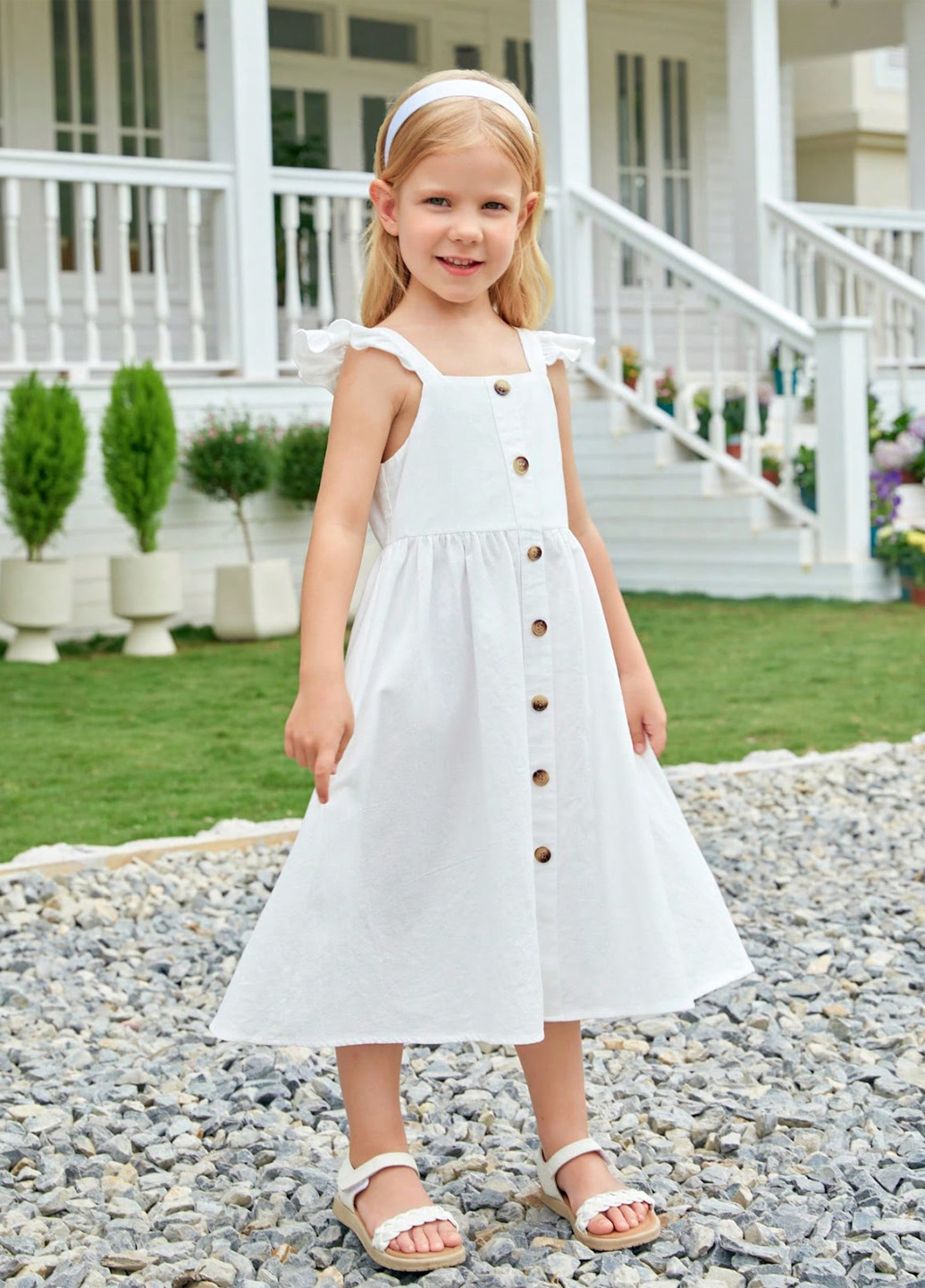 Белое платье SHEIN (322849512)