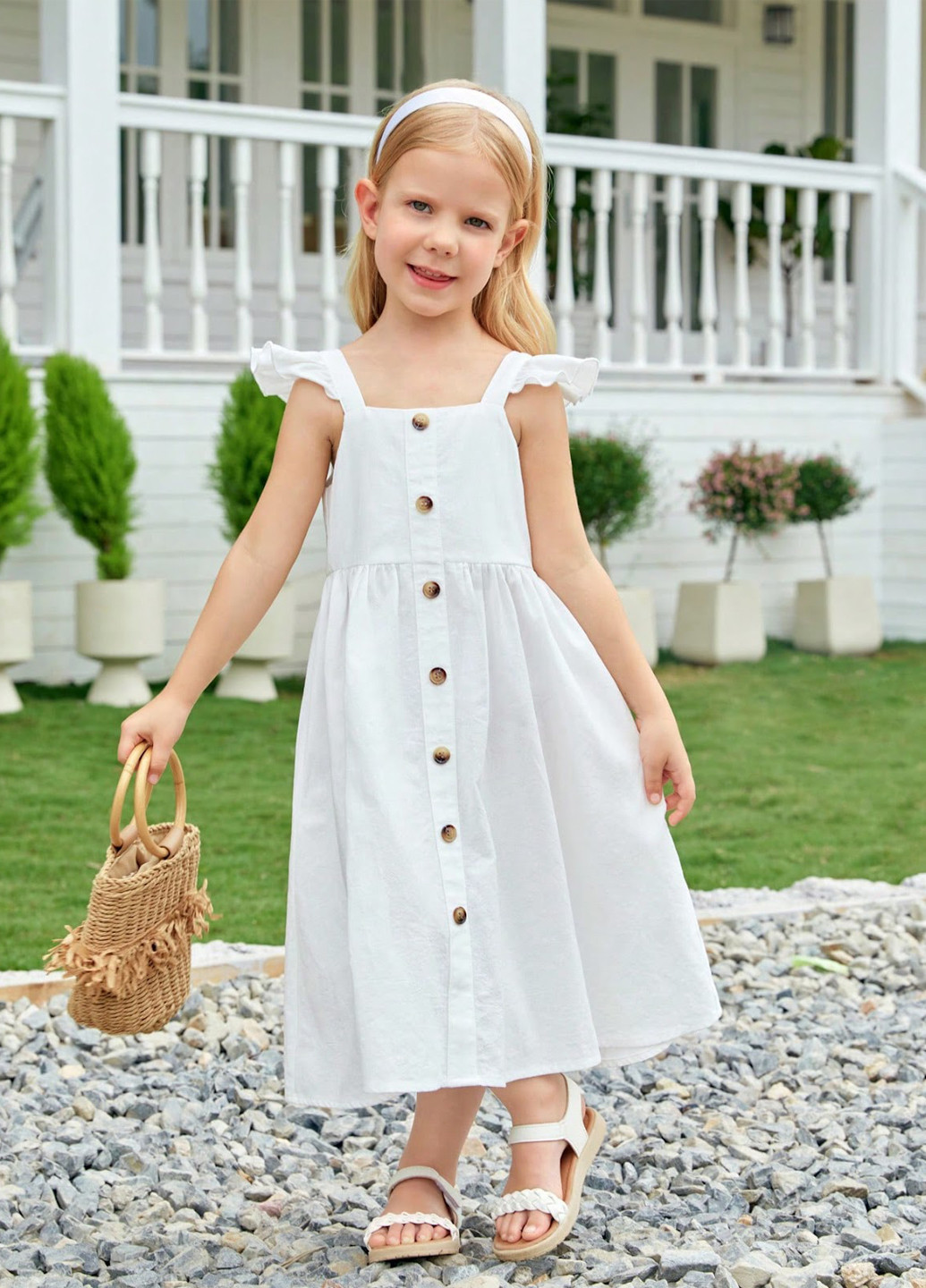 Белое платье SHEIN (322849512)