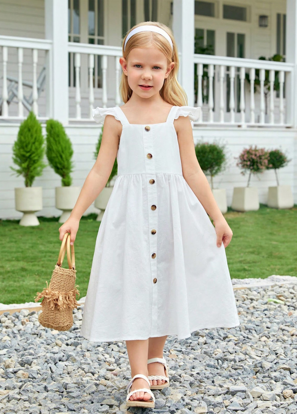 Белое платье SHEIN (322849512)