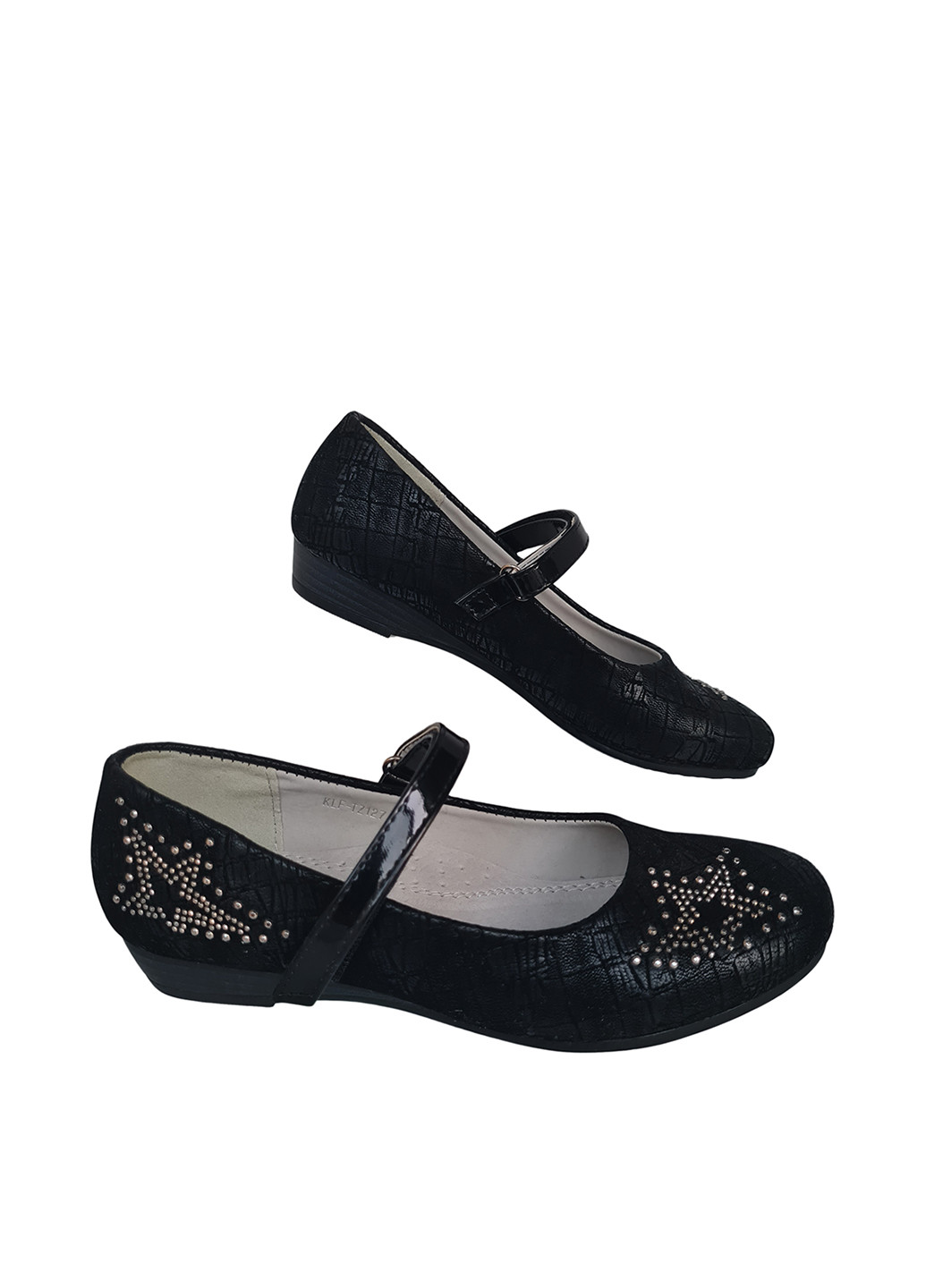 Черные туфли на низком каблуке Kellaifeng