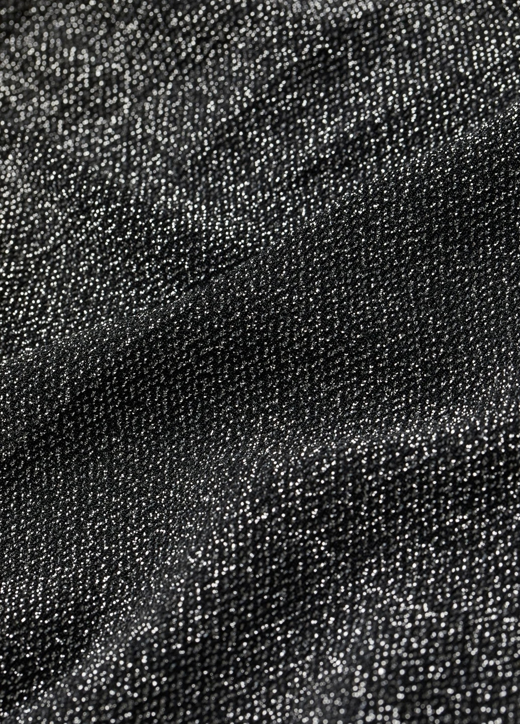 Темно-серое вечернее платье силуэтная H&M меланжевое