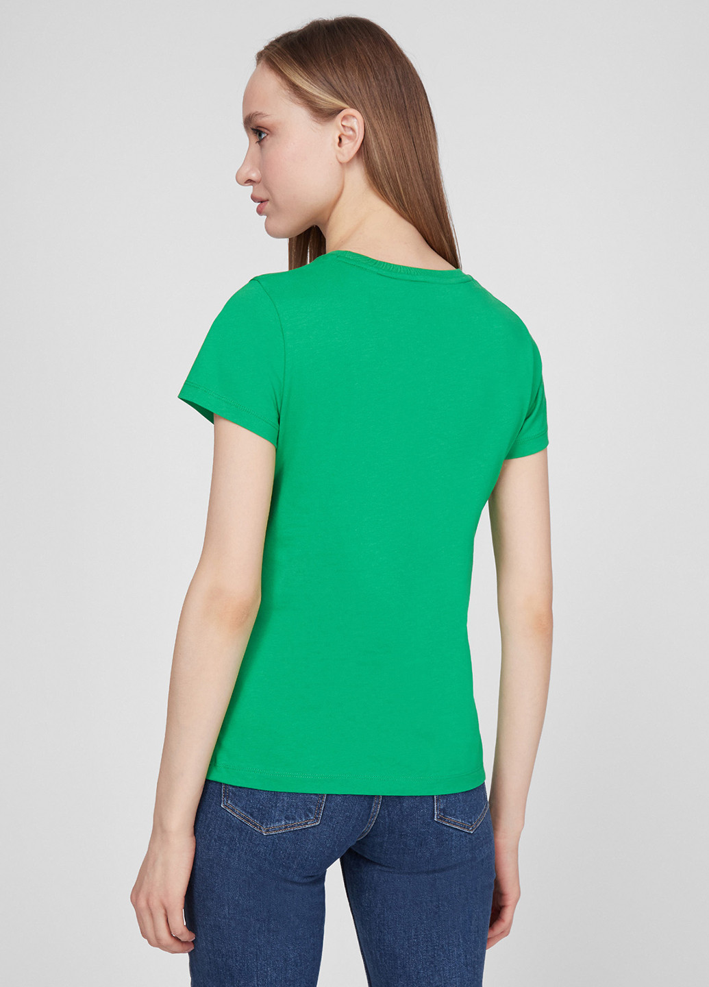 Зеленая летняя футболка Gant