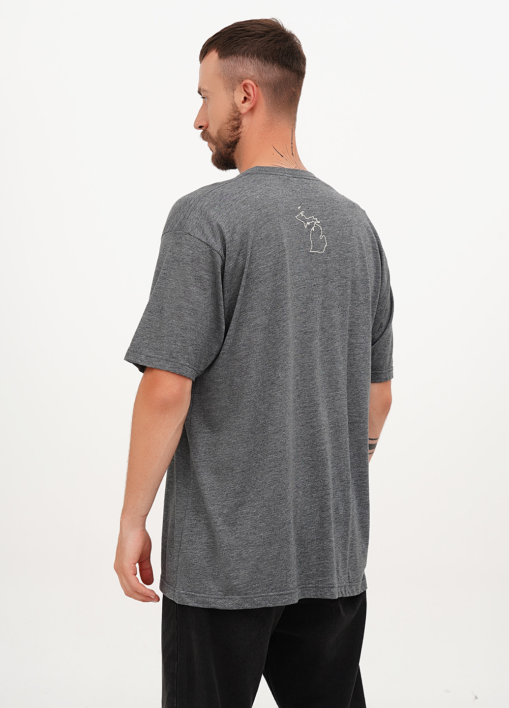 Сіра футболка Hanes