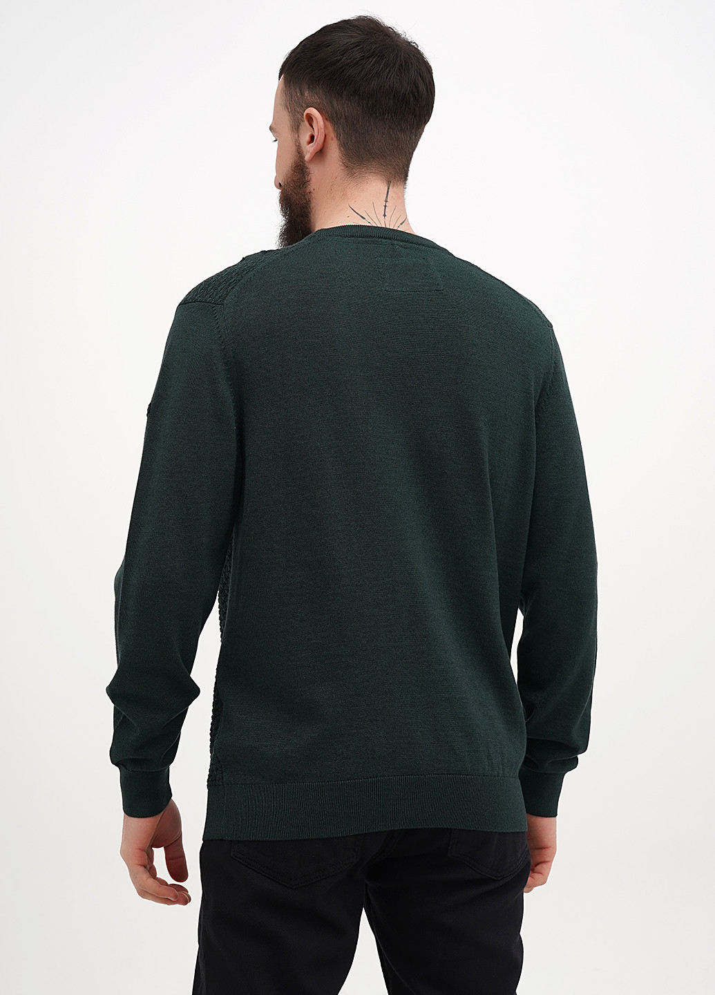 Оливковый (хаки) демисезонный джемпер джемпер Bugatti