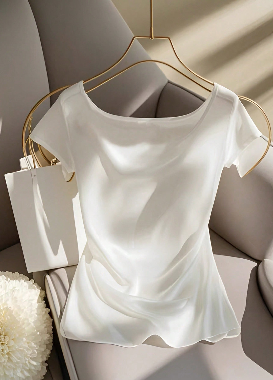 Біла блуза SHEIN