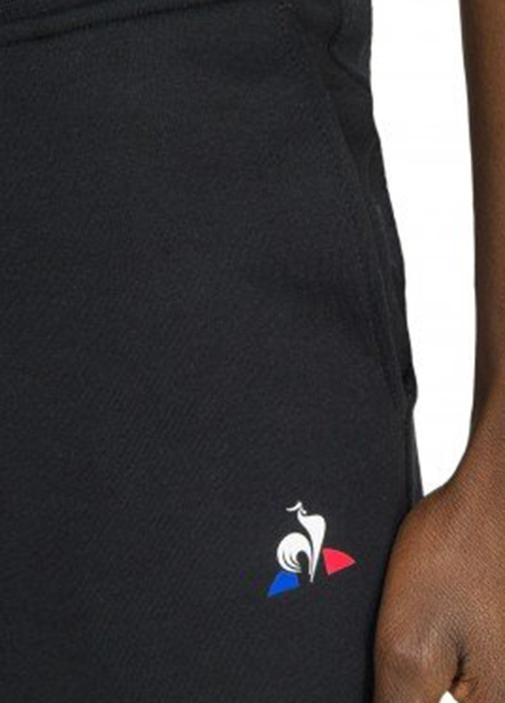 Черные спортивные демисезонные брюки Le Coq Sportif