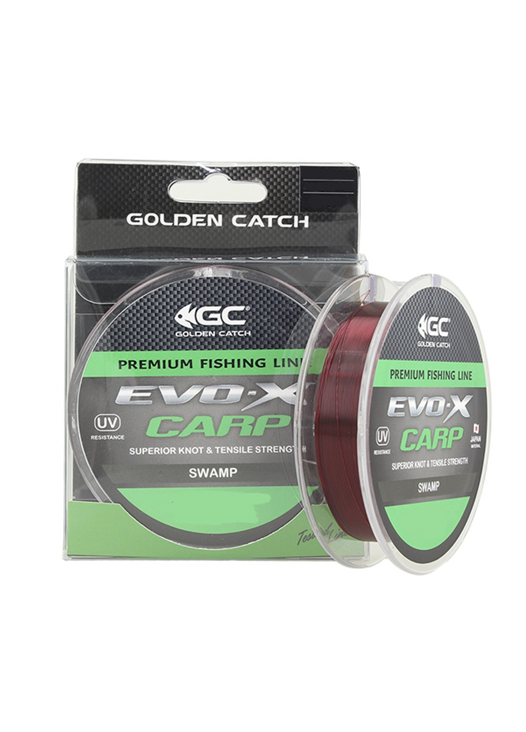 Леска GC Evo-X Carp SWP 150м/0.370мм 13.2кг/29.1lb (4039054) Golden Catch (252468503)