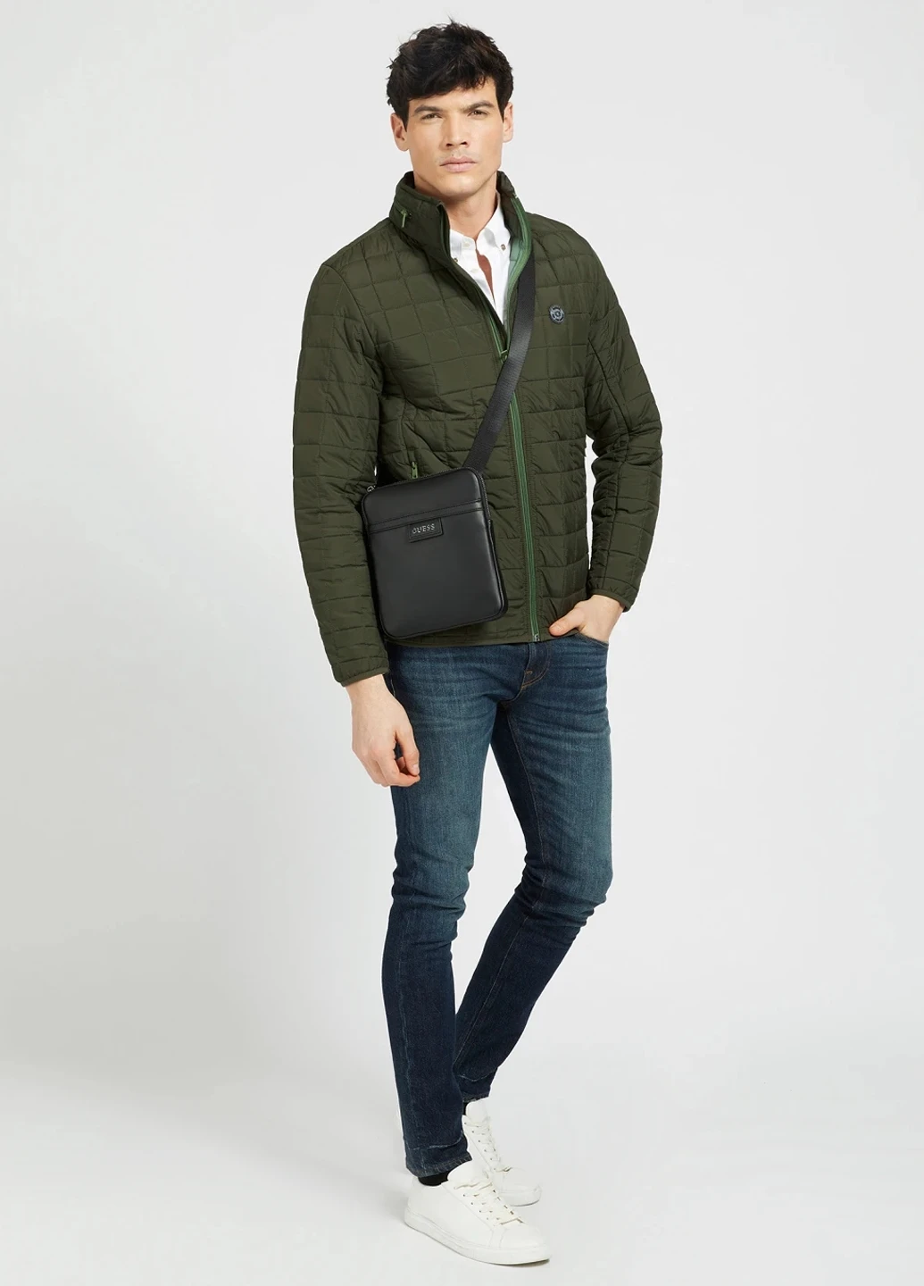Сумка чоловіча Guess SCALA SMART CROSSBODY FLAT (251444198)