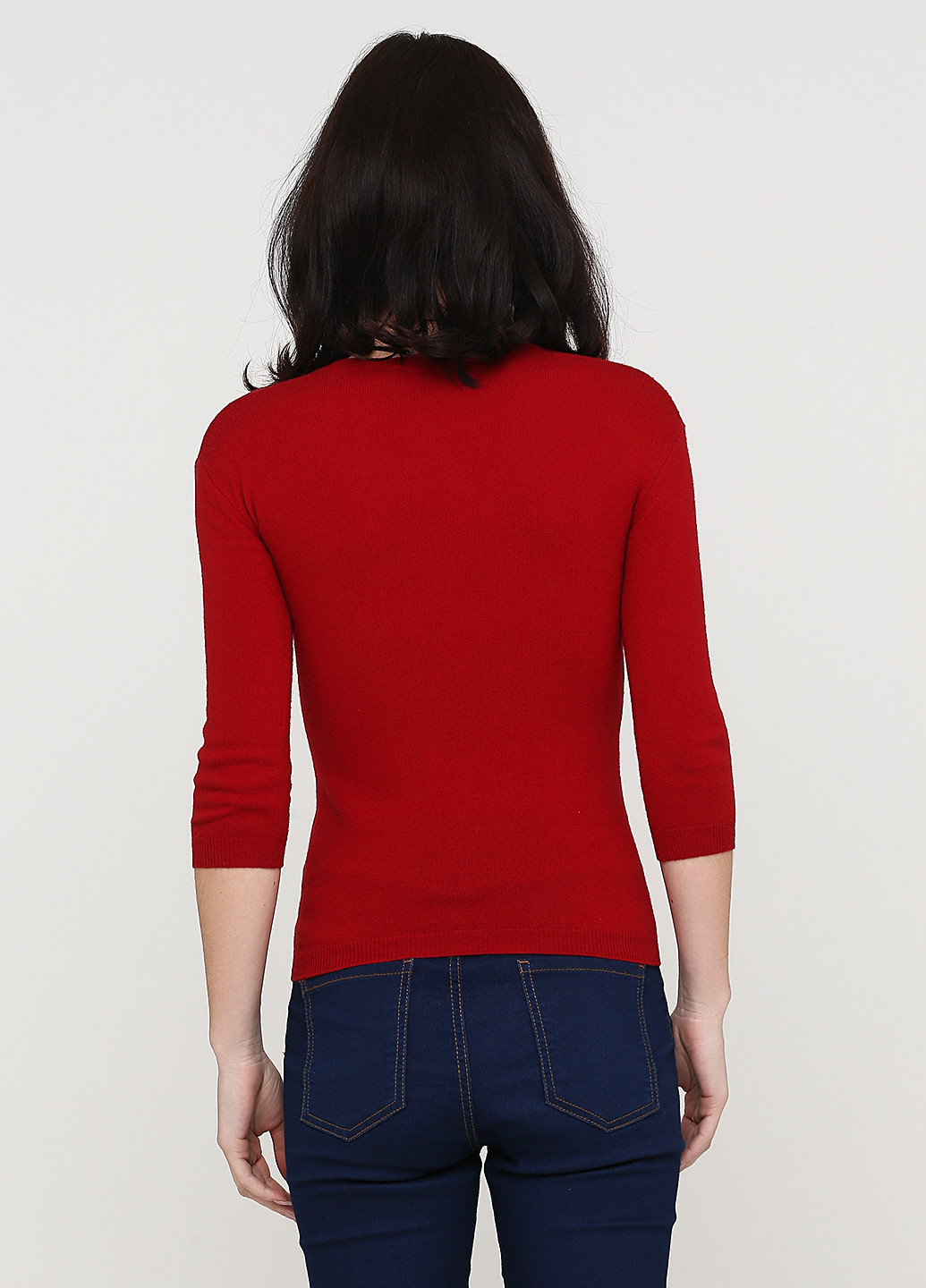 Бордовый демисезонный пуловер пуловер Dsquared