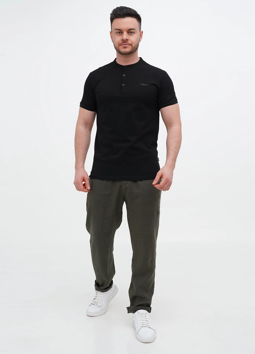Чорна футболка Trend Collection