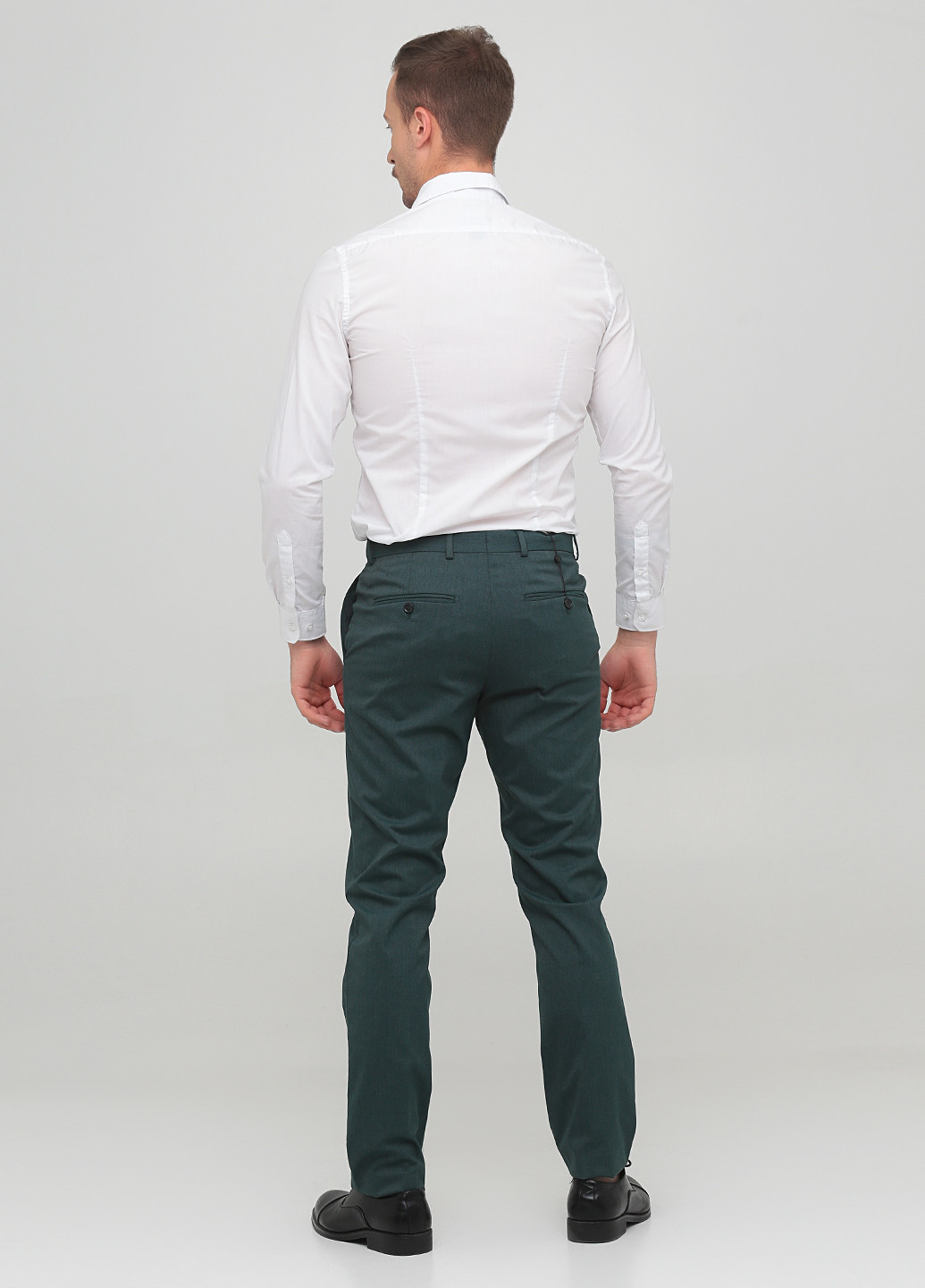 Темно-зеленые брюки Selected