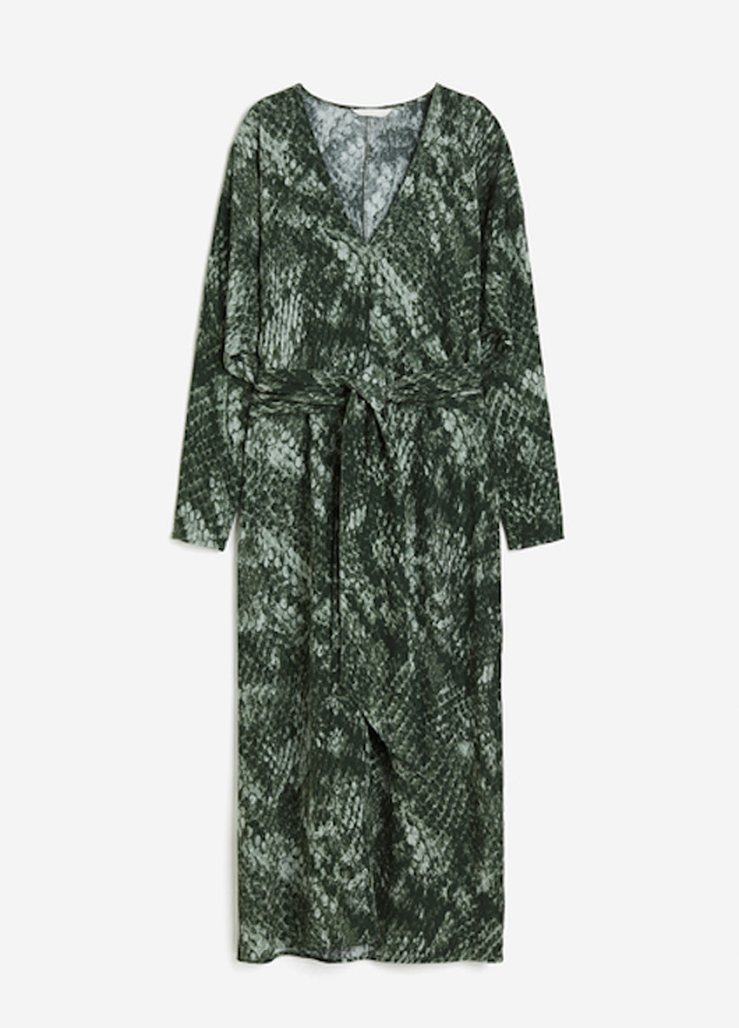 Зелена кежуал сукня H&M зміїний