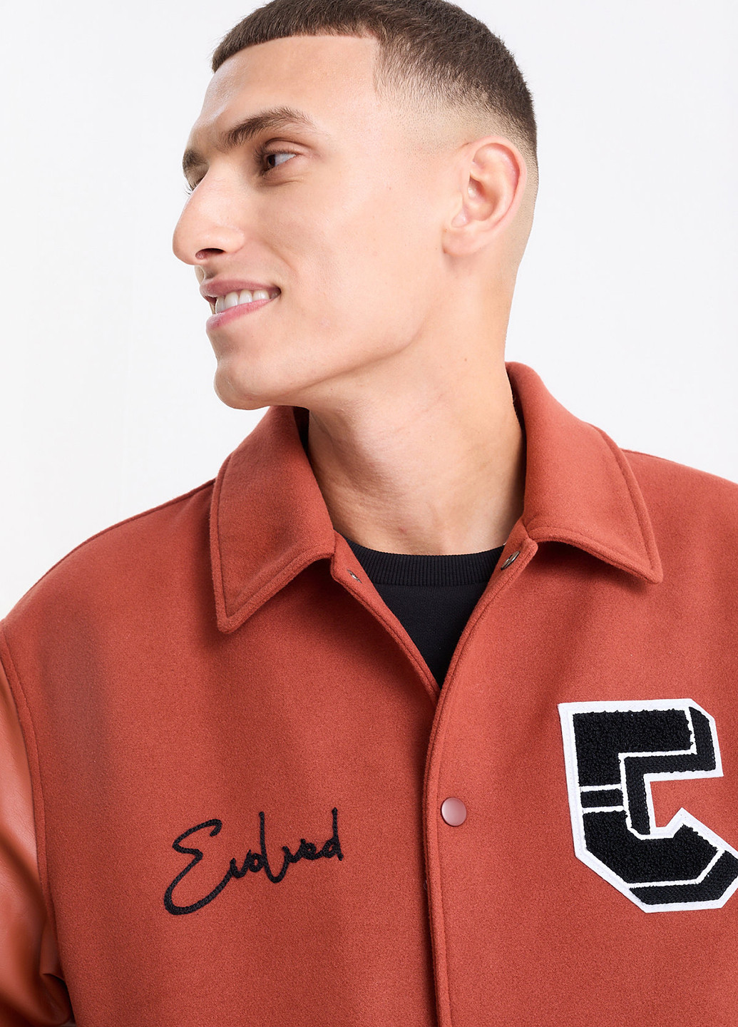 Теракотова демісезонна куртка C&A