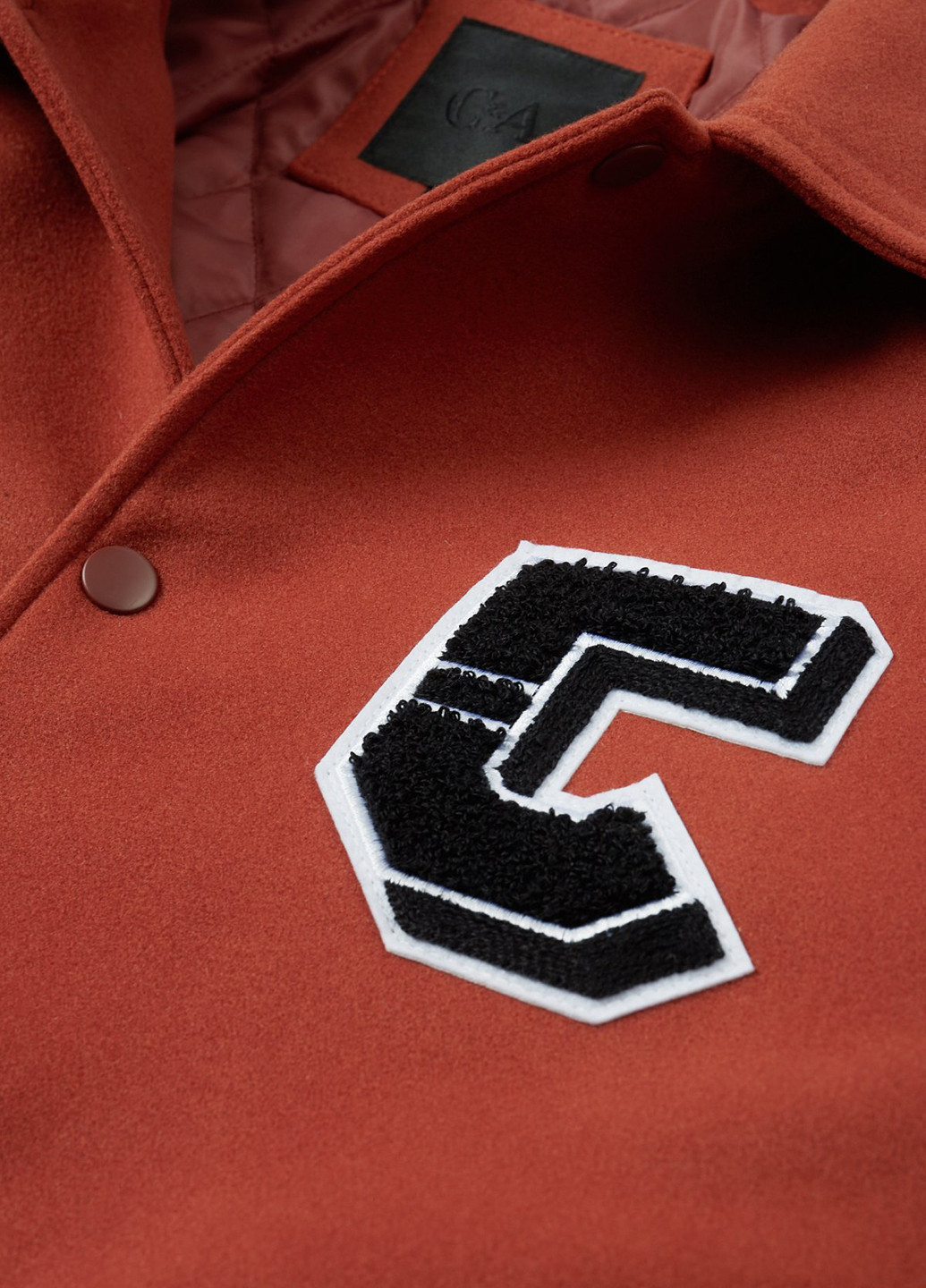 Теракотова демісезонна куртка C&A