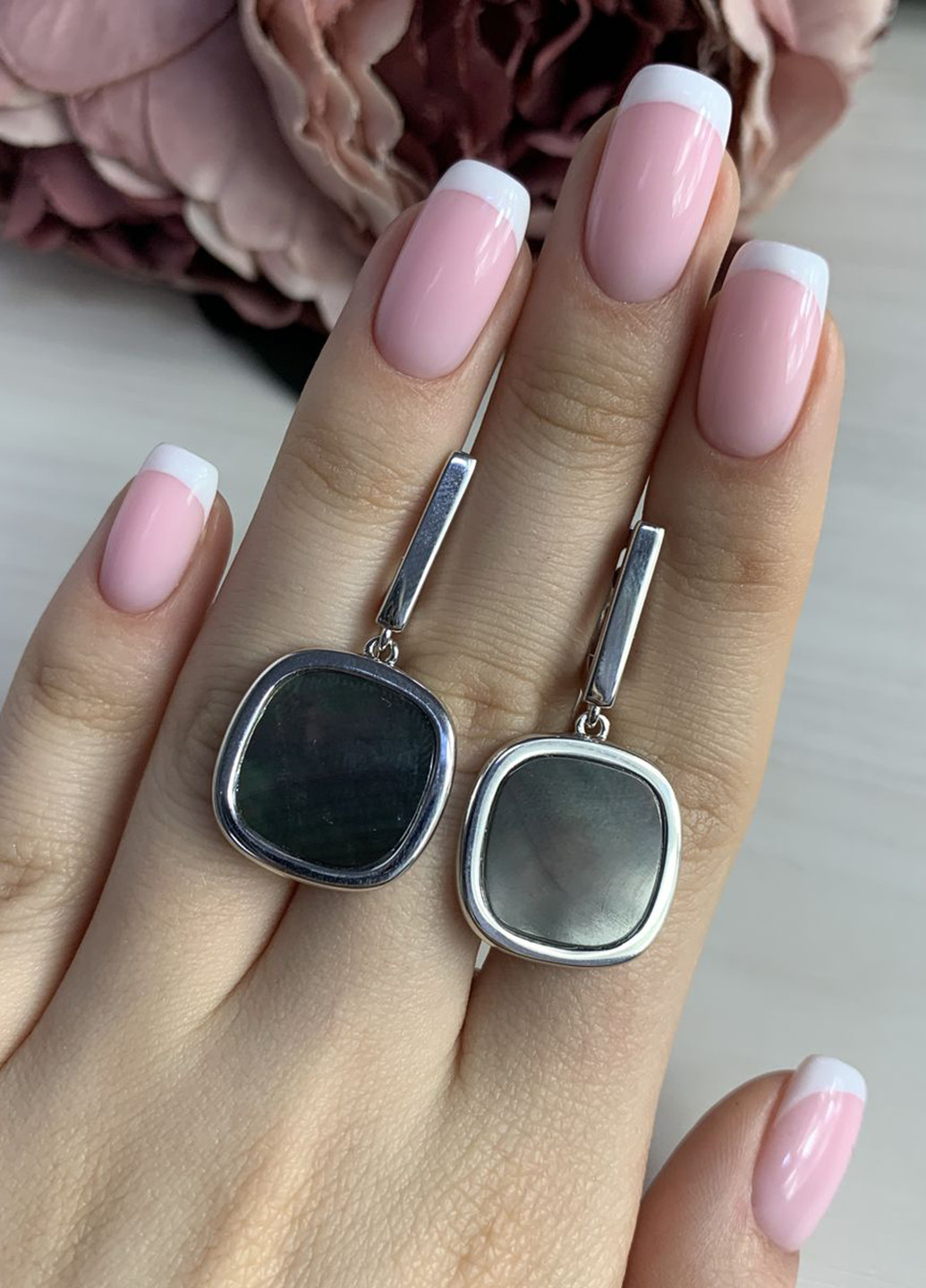 Серьги Silver Flame (188181731)