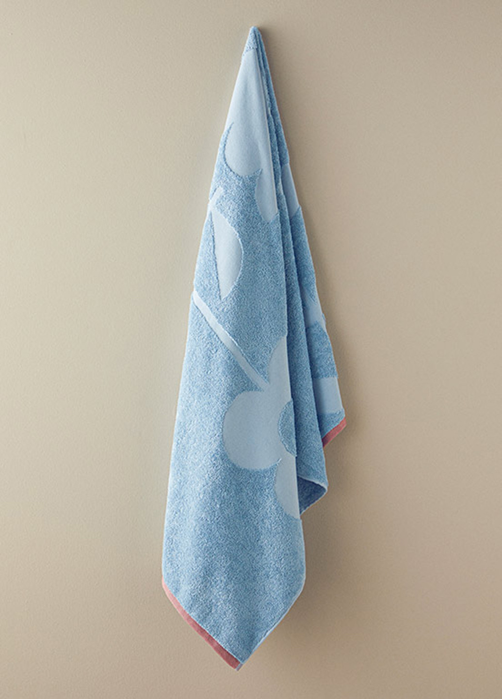 English Home полотенце, 70х140 см цветочный голубой производство - Турция