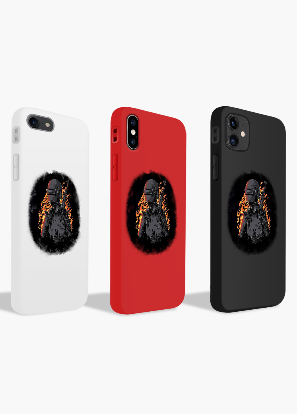 Чохол силіконовий Apple Iphone X Пубг Пабг (Pubg) (6129-1183) MobiPrint (219333777)