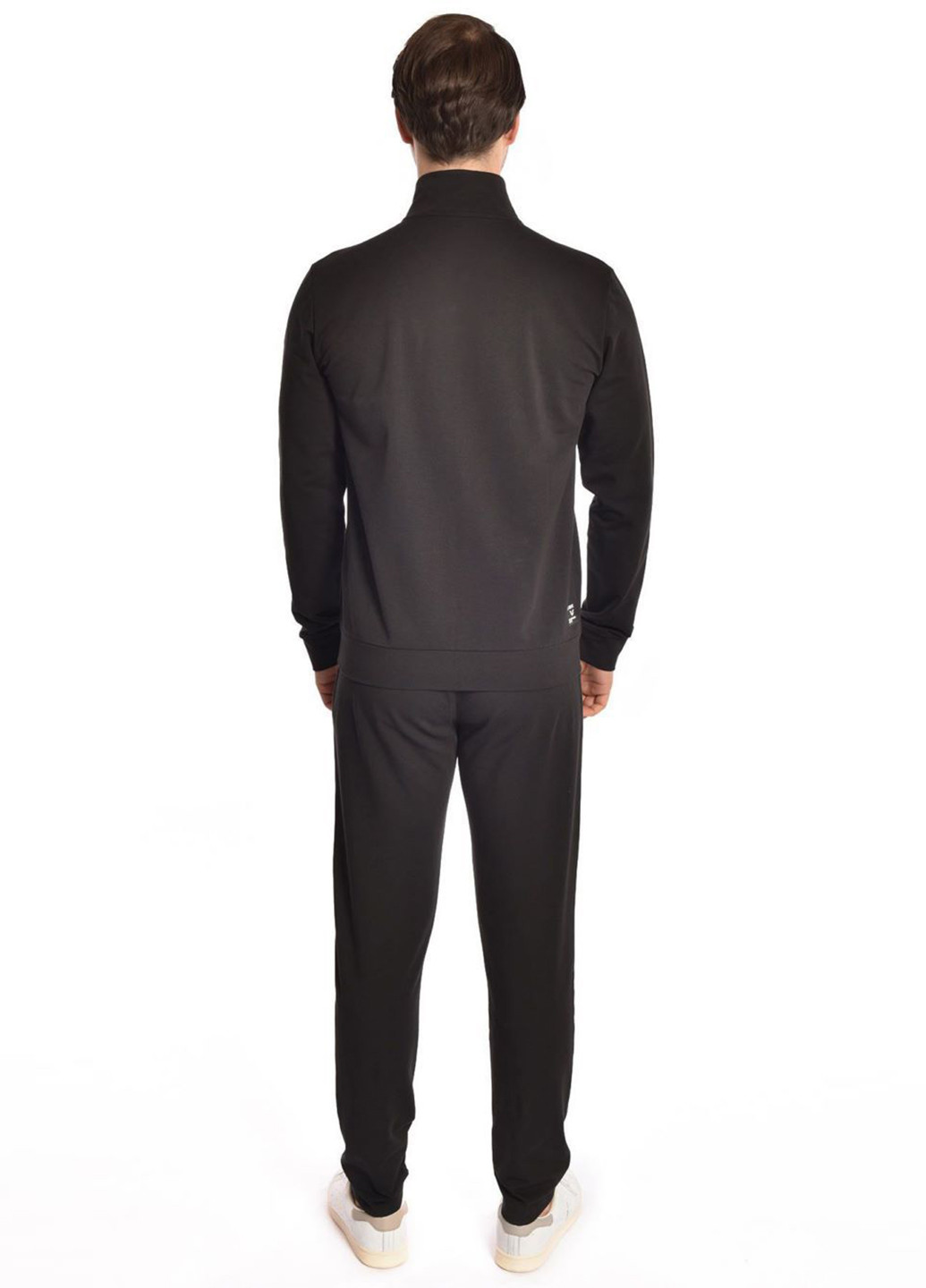 Черный демисезонный костюм (толстовка, брюки) брючный Bilcee