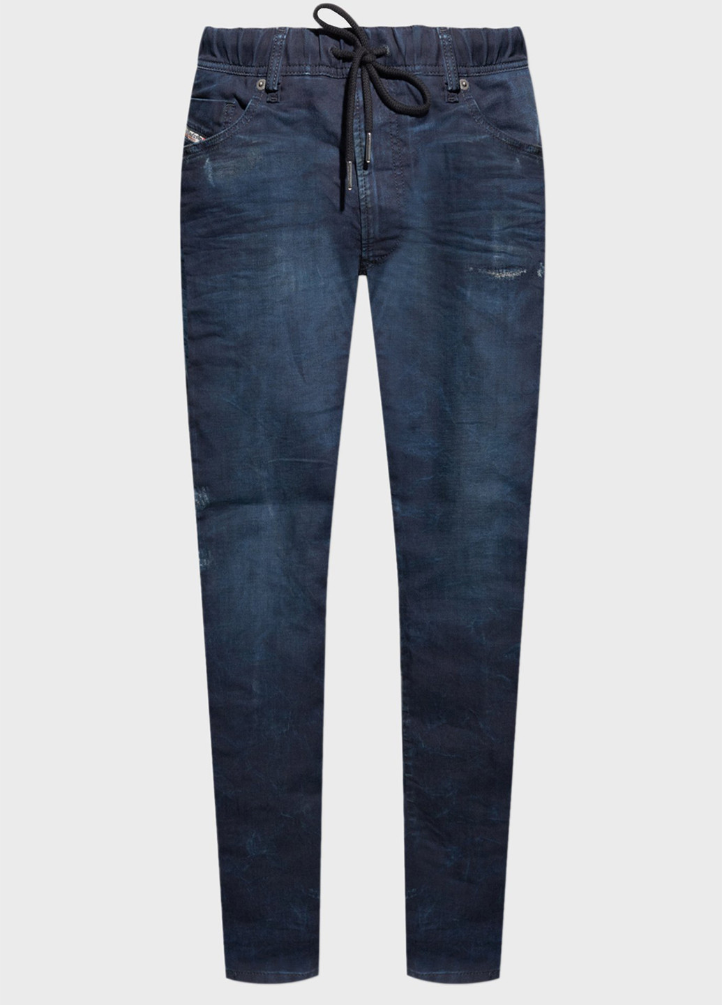 Синие демисезонные скинни джинсы Diesel