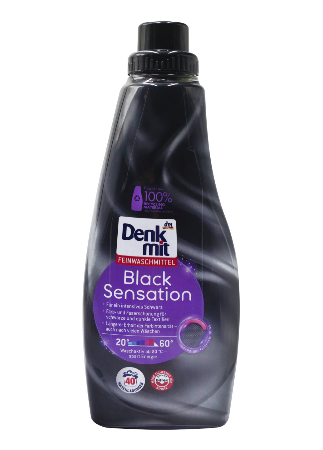 Средство для стирки черных вещей Black Sensation 1 л (40 стирок) Denkmit (255520197)