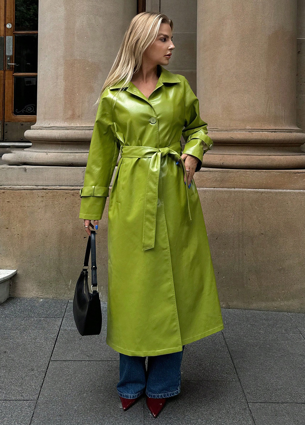 Плащ SHEIN на гудзиках демісезон (337833933)