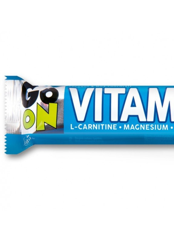 Батончик Vitamin + L-carnitine 50 g Go On Nutrition (256566355)
