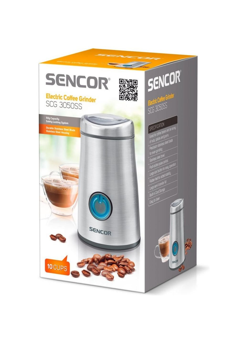 Кофемолка SCG 3050 SS (SCG3050SS) Sencor (251409156)
