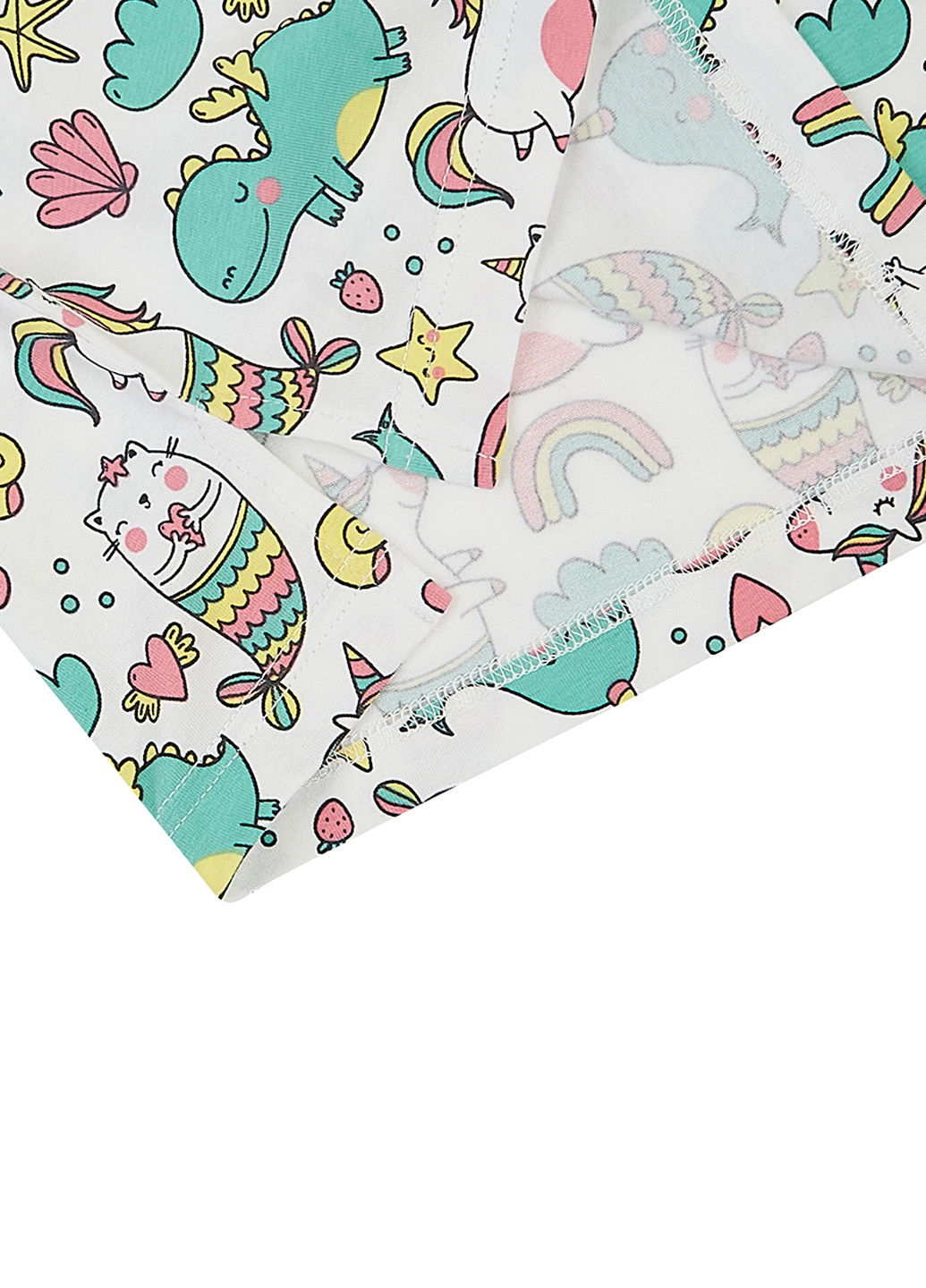 Комбінована літня футболка Garnamama