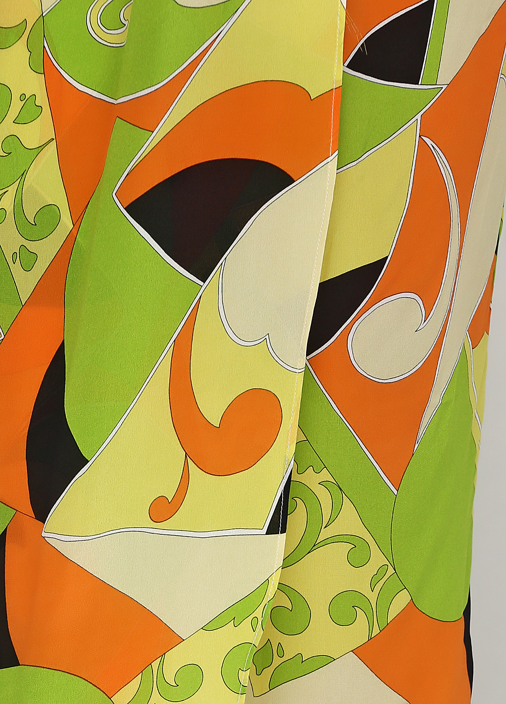 Комбинированное кэжуал платье бандо Ella Luna с абстрактным узором
