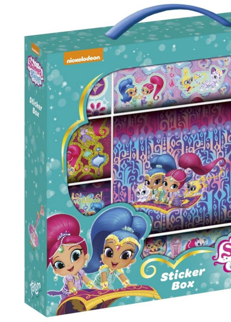 Набір для творчості Шиммер і Шайн. Коробка 1000 стікерів (850118) Totum (202378949)