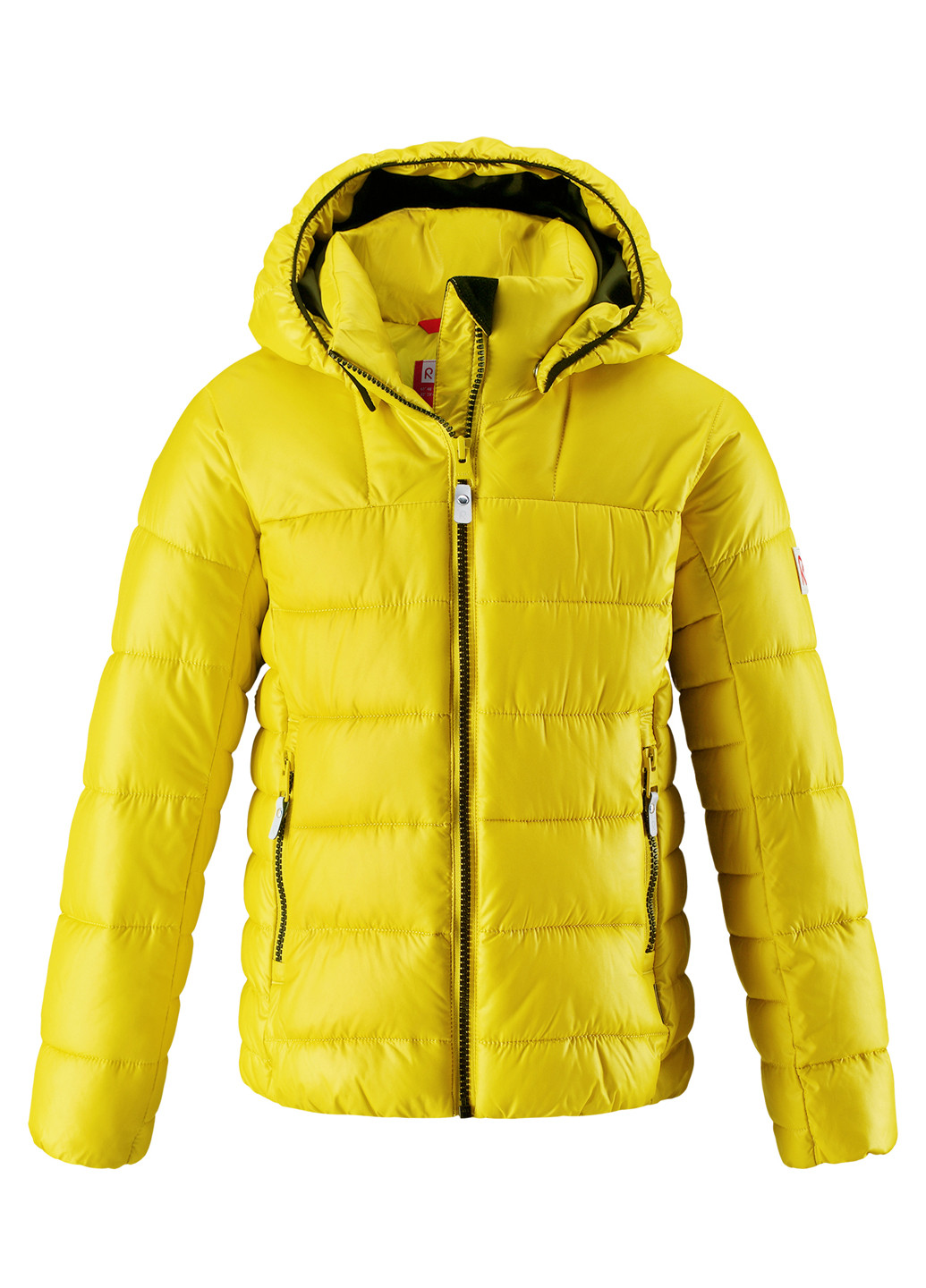 Желтая зимняя куртка Reima