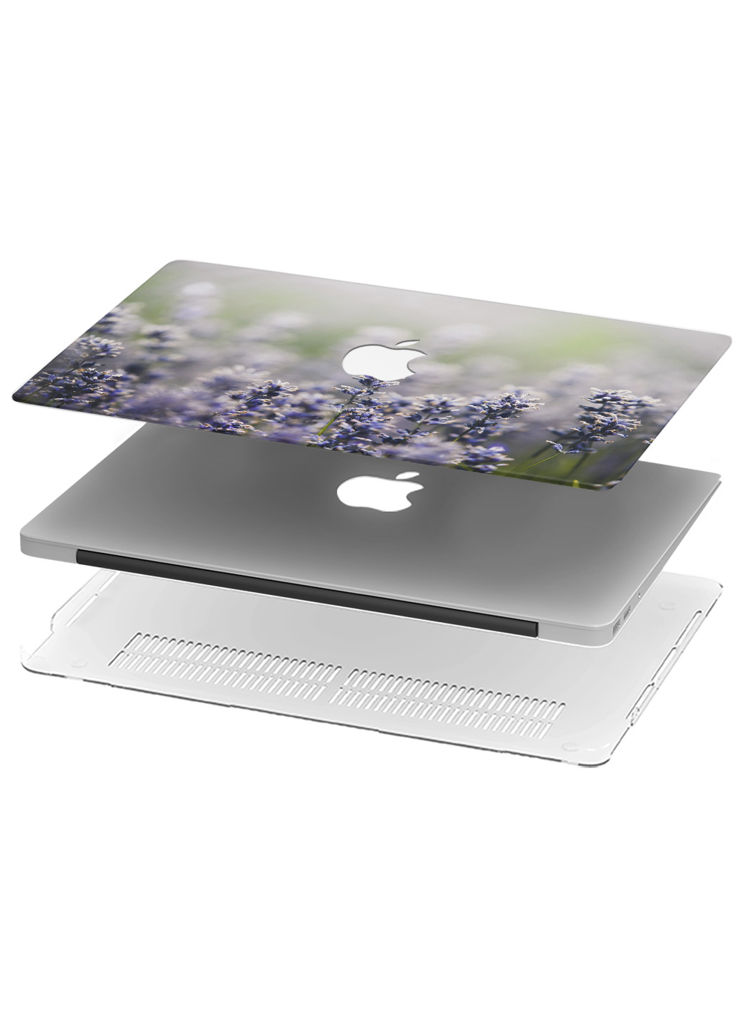 Чохол пластиковий для Apple MacBook Pro 13 A1278 Лаванда (Lavender) (6347-2339) MobiPrint (218858114)