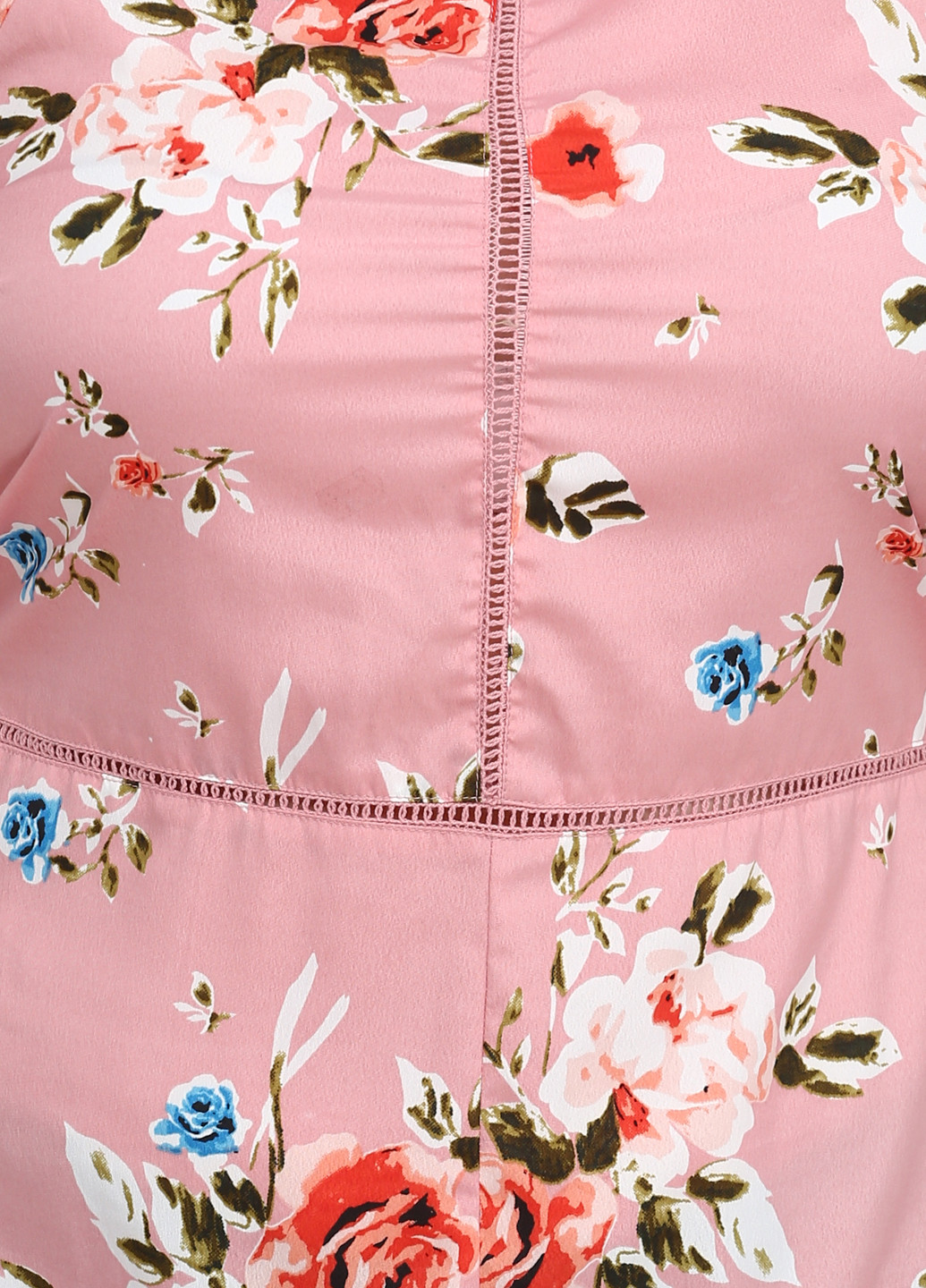 Комбинезон Primark комбинезон-шорты цветочный розовый кэжуал