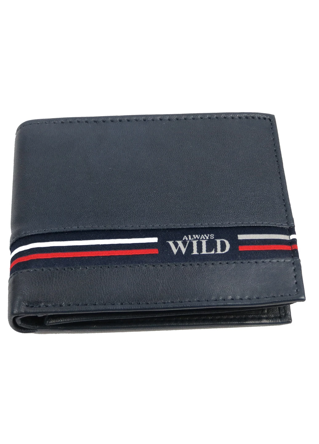 Мужское кожаное портмоне 12,5х10х2,5 см Always Wild (252126881)