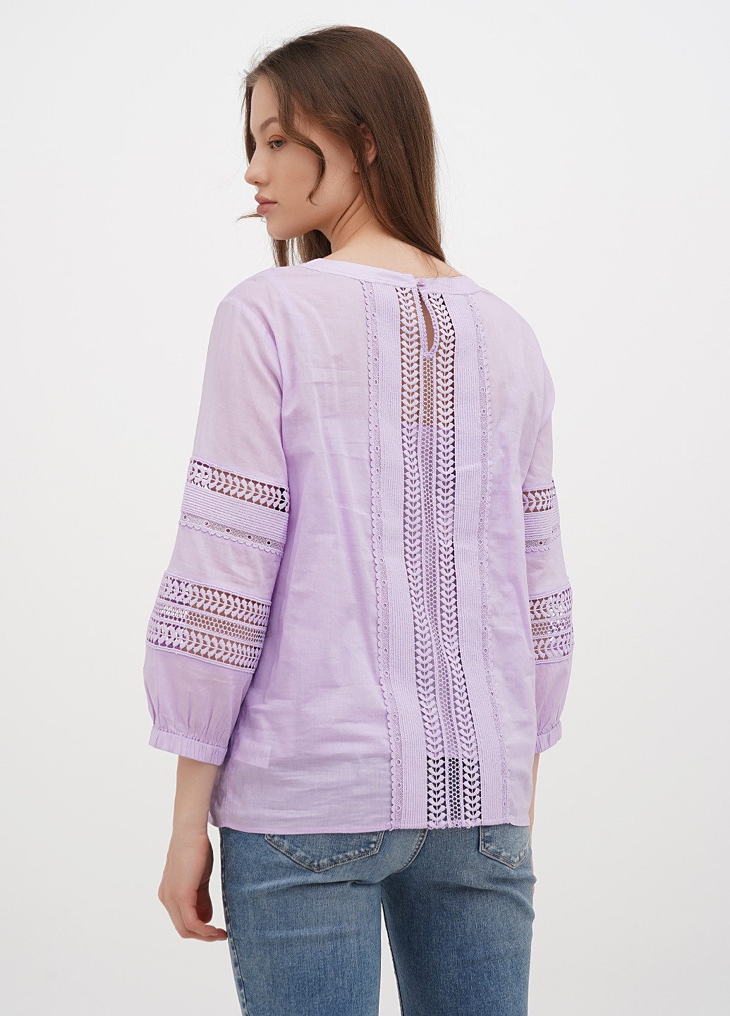 Сиреневая блуза Talbots