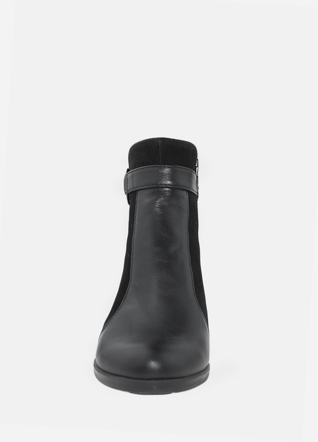 Осенние ботинки rty3810-1 черный Tiffany из натуральной замши