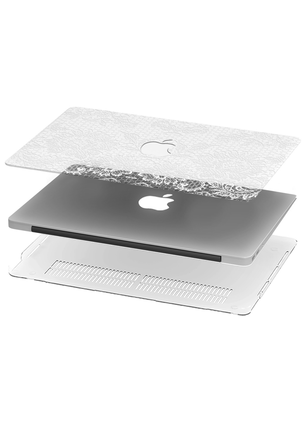 Чохол пластиковий для Apple MacBook Pro Retina 13 A1502 / А1425 Візерунок (Tracery) (6352-1757) MobiPrint (218539440)