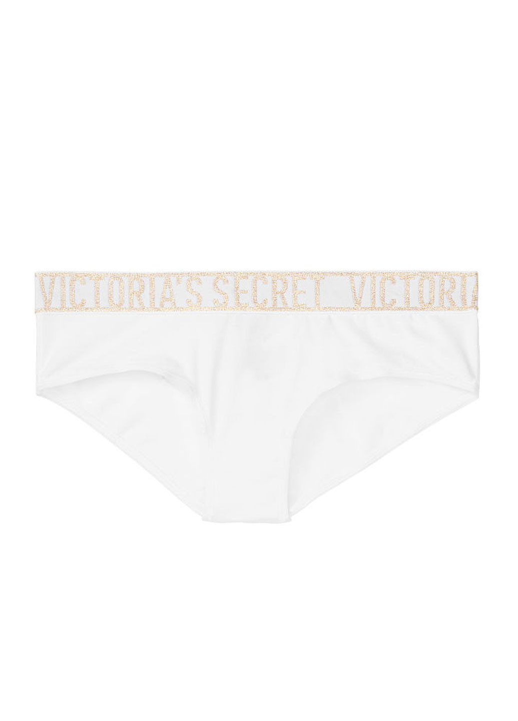 Трусики Victoria's Secret слип надписи белые повседневные