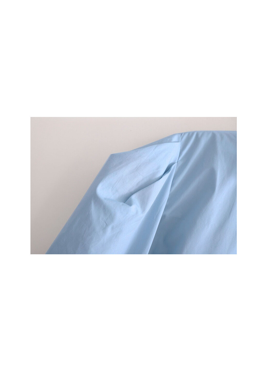 Голубой кэжуал рубашка однотонная Berni Fashion